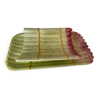 French porcelain asparagus dish