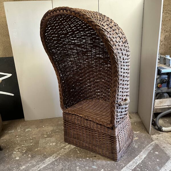 Fauteuil de plage en rotin