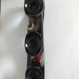 Pair of ceramic candlesticks