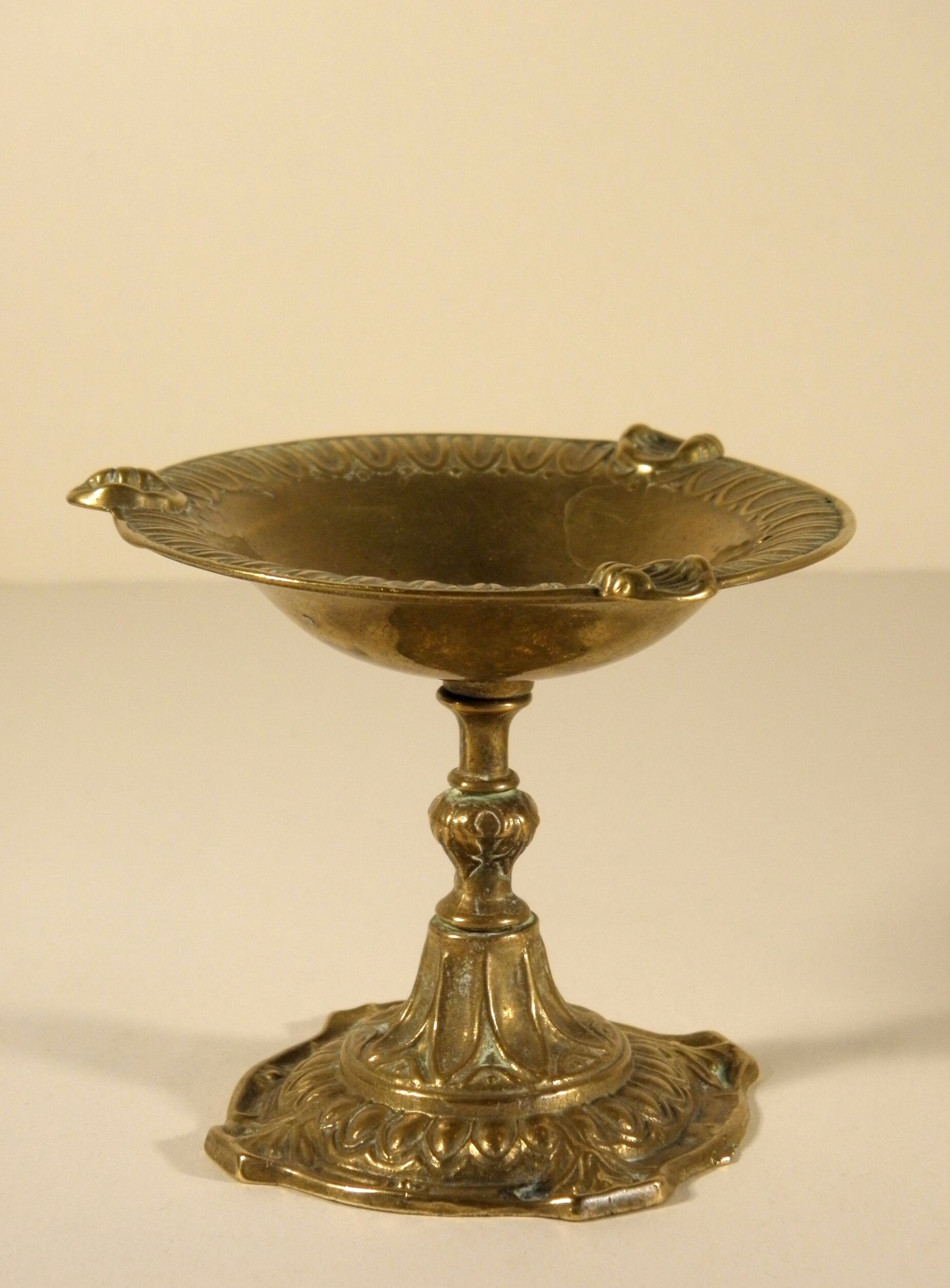 Brass "cut" ashtray