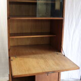 Bibliothèque secrétaire vitrine circa 50