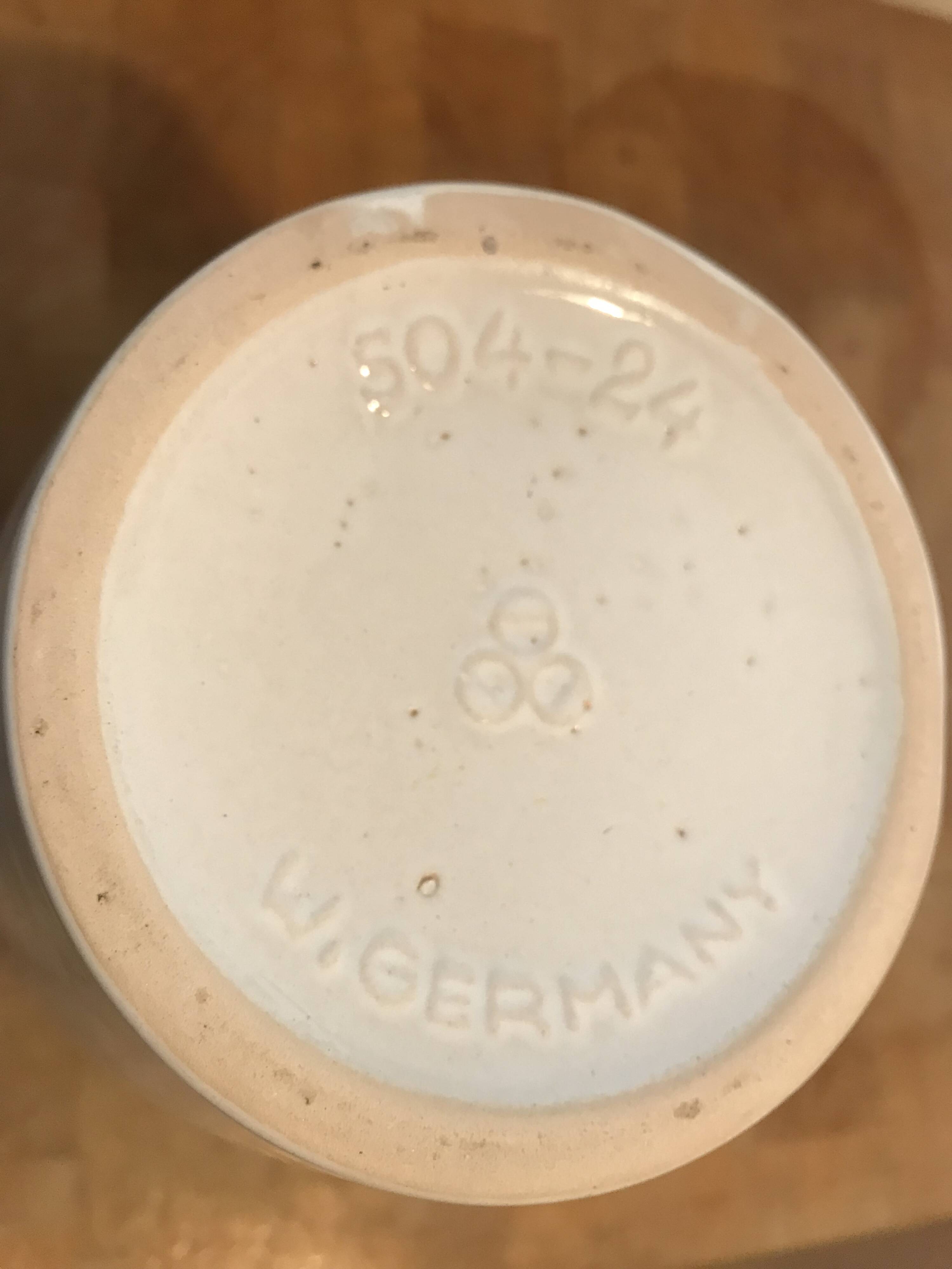 Vintage Vase Scheurich 504-24 - Ceramic West Germany - 1970s