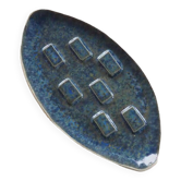 Porte savon bleu