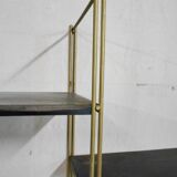 Vintage metal shelves