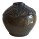 Handcrafted ceramic vase signed MB