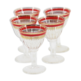 Lot de 5 à verre à liqueur