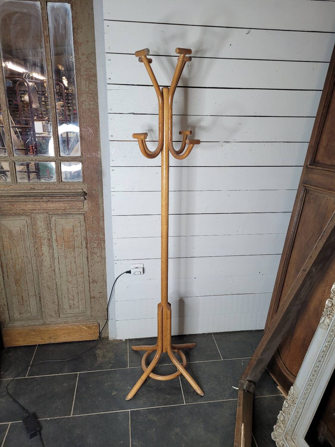 Vintage bentwood parrot