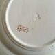 Pair of bird plates in iron earth Lunéville chickadee