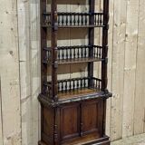 Bibliothèque en sapin de la fin du XIXème