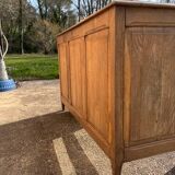 Small walnut desk from the 1950s