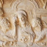 Cuadro relieve ultima cena.
