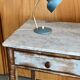 Table et son plateau de marbre