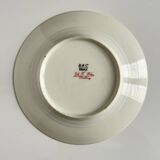 Set of 6 dessert plates | Bernardaud | Garland of roses