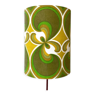 Tilia lampshade vintage fabric 1970