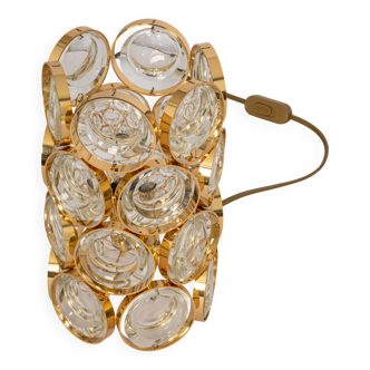 Table lamp designed by Palwa, in the style of Sciolari, Germany, 1960s.