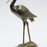 Paper press Marble stork statue