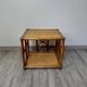 Table d'appoint rotin