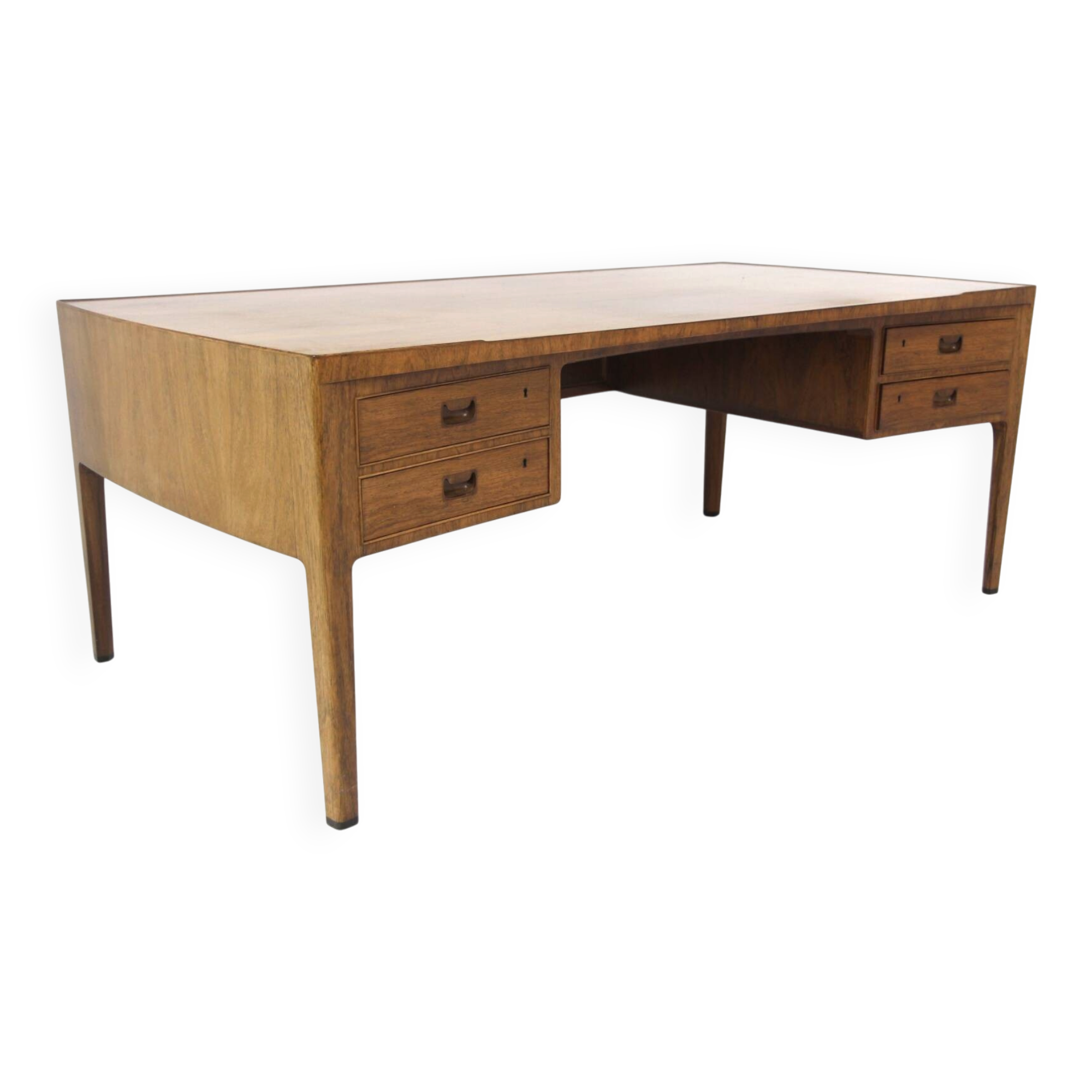Scandinavian desk in rosewood, Sweden, 1950