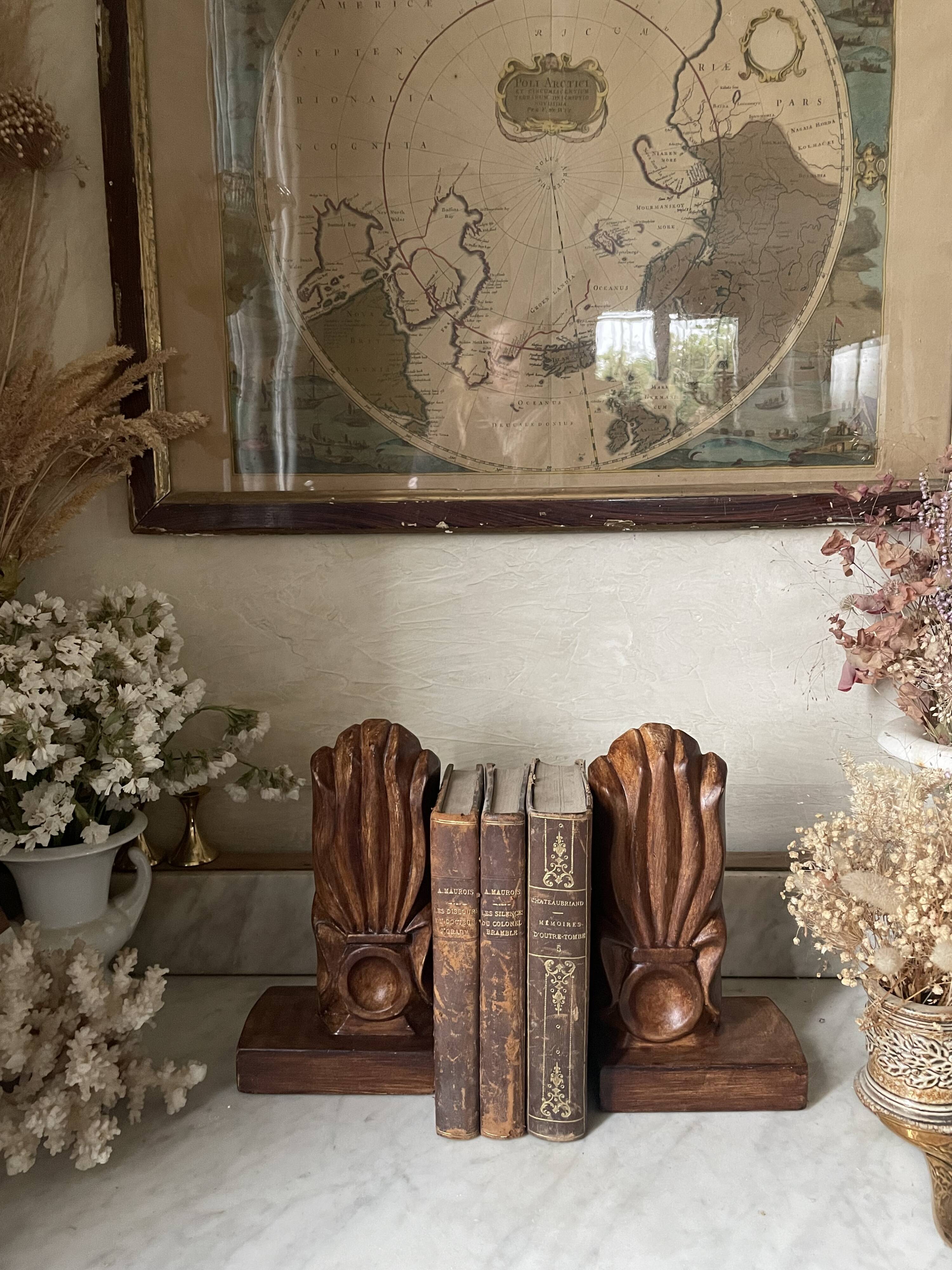 Art Deco ceramic bookends