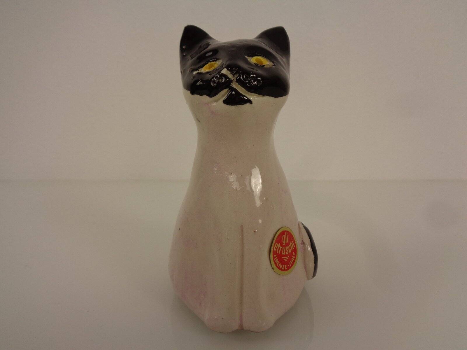 Studio Ceramic Cat by Ivo Desantis for Gli Etruschi, Italy, 1960s