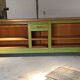 Ancien comptoir en bois