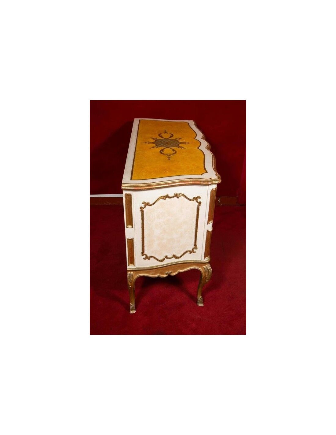 Louis XV style chest of drawers, 1950s, mid-20th century design