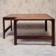 Table Basse d'Angle - Ole Knudsen & Torben Lind pour France & Son - Palissandre - Ca 1960