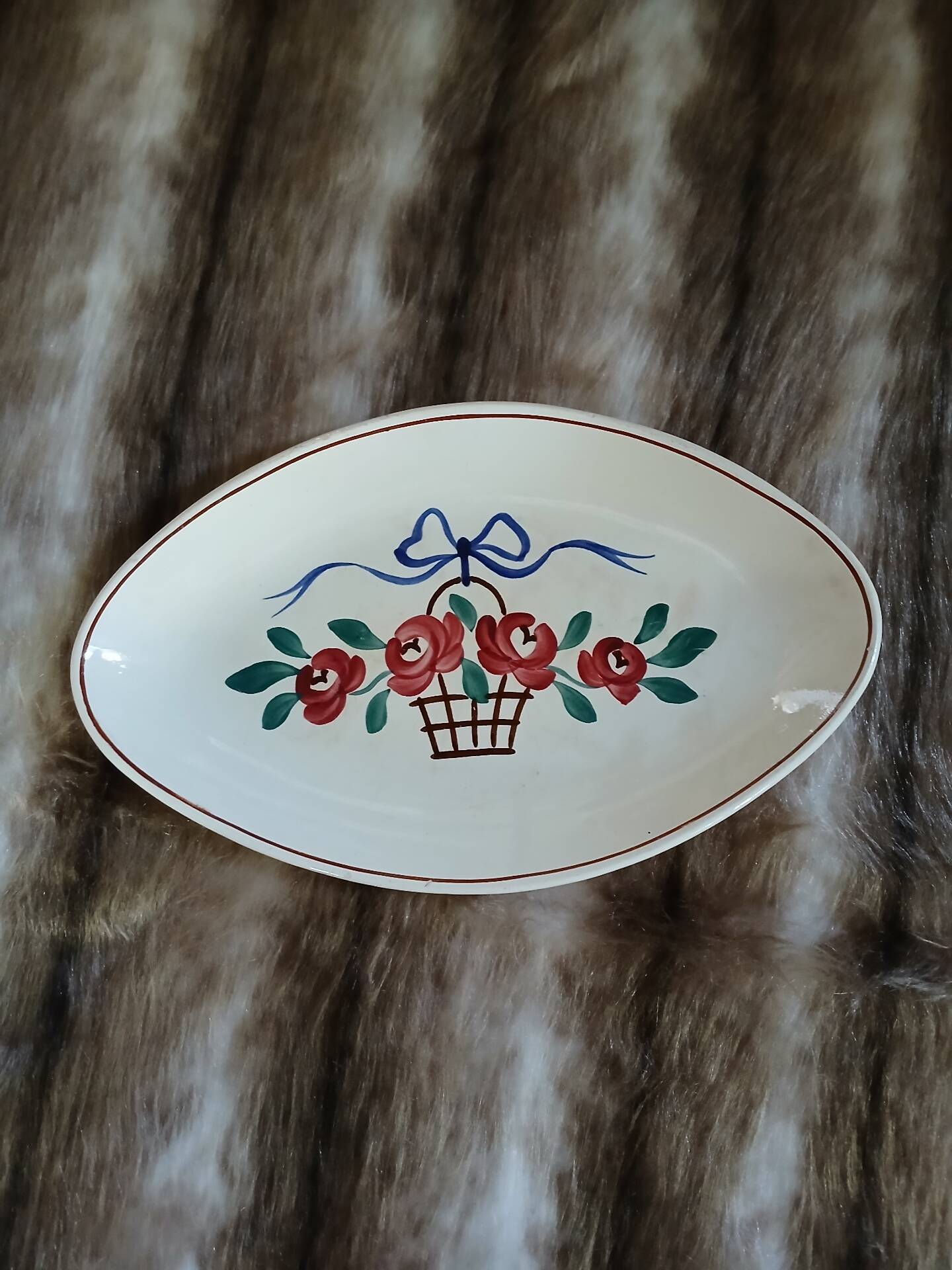 Old Ravier in Longchamp ironstone