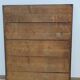 Mirror in black molded wood 109x93 Napoleon III era