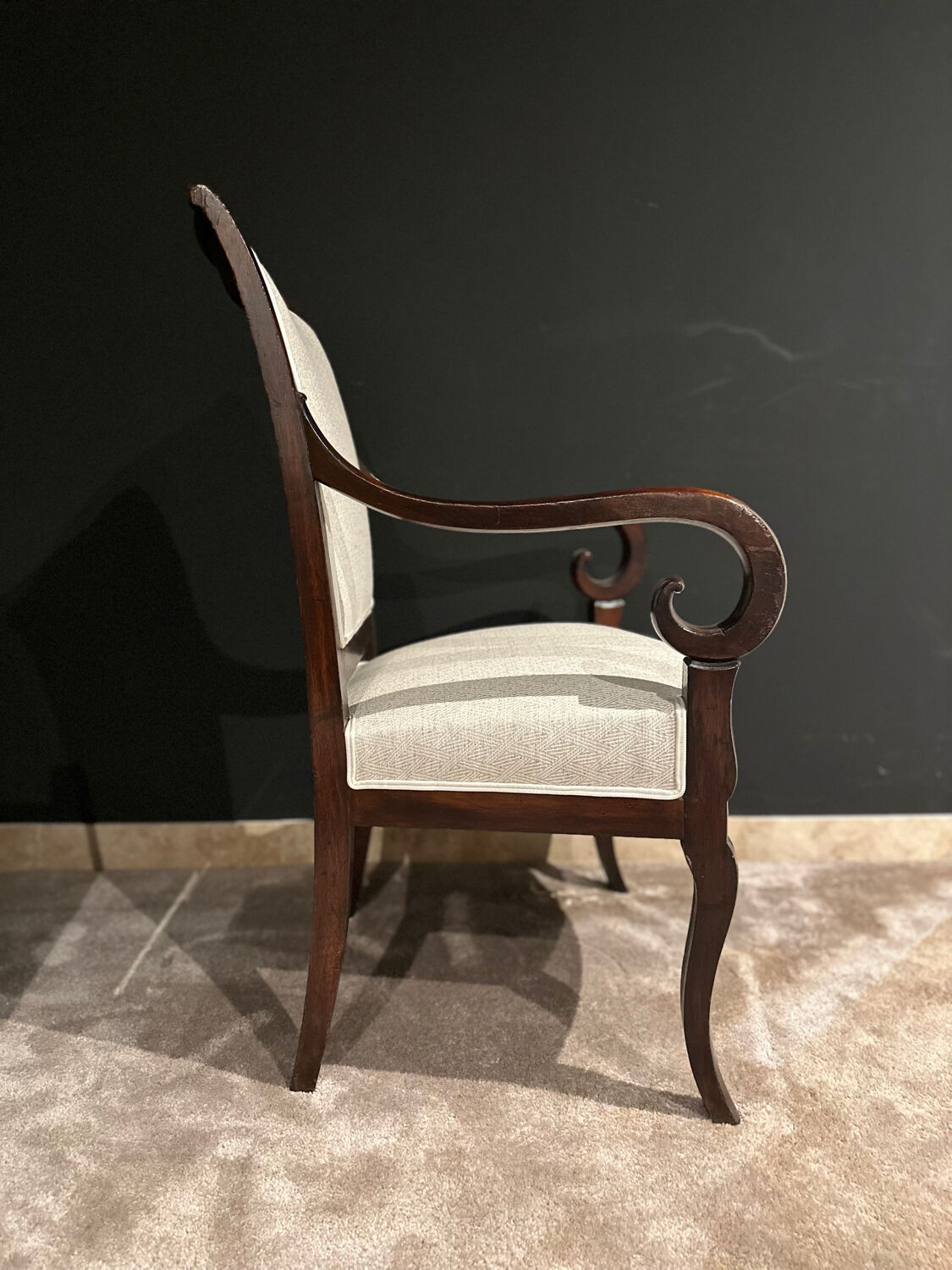 6 chairs from the Restauration period, circa 1815-1848