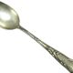 Sugar spoon, Art Nouveau, silver-plated brass, Poland, 1930s
