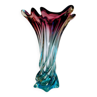 Twisted Murano Vase