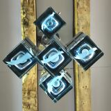 Cubic" chandelier produced by Maison Sciolari in Milan