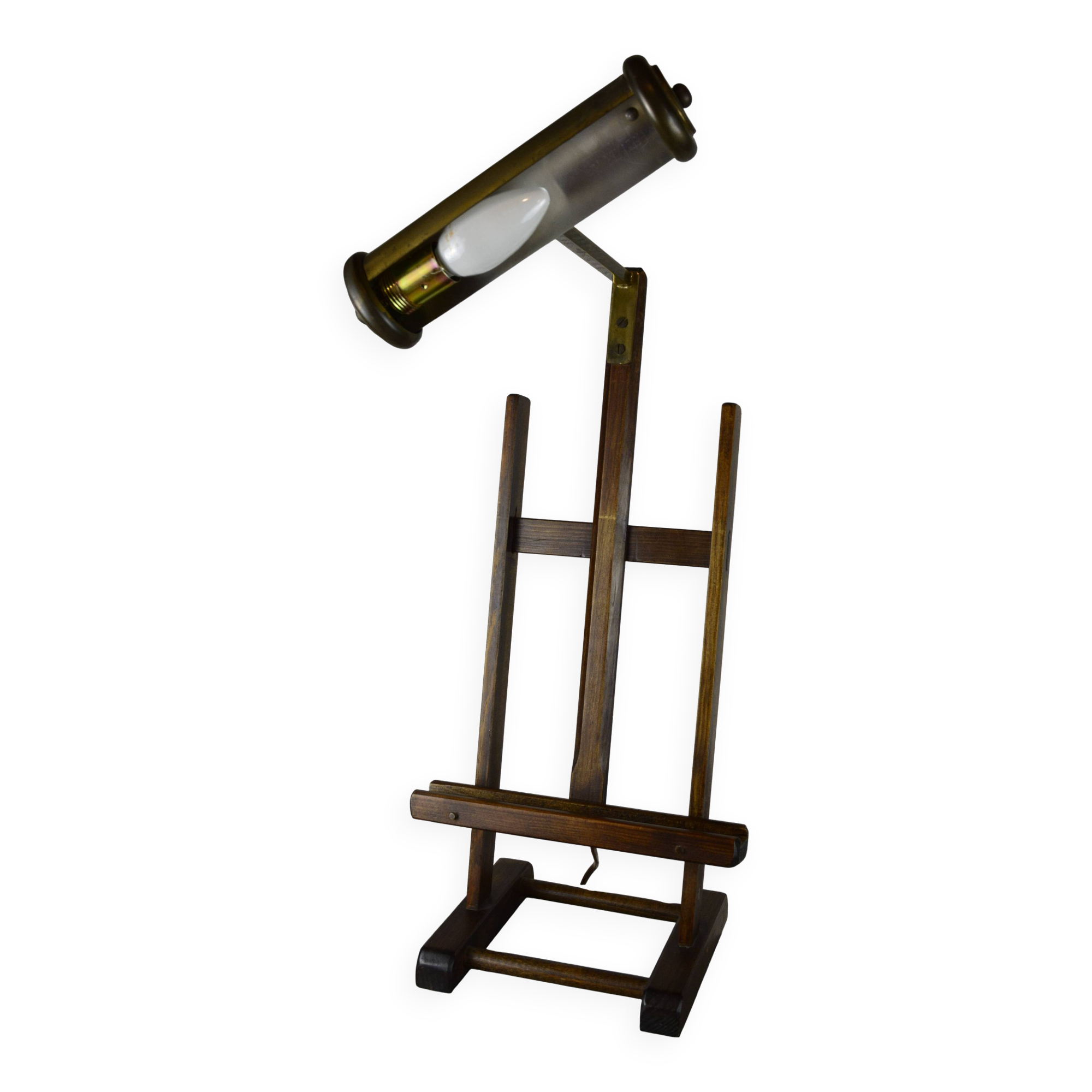 Lampe d'artiste vintage - Chevalet