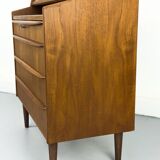 Secrétaire en teck de Chr. Møller, années 1960