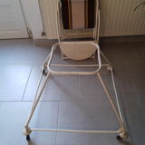 Vintage high-top folding child chair