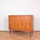 Mid-Century Danish Teak Tambour Doors Sideboard, 1960s.