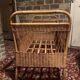 Rattan crib 50s