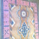 Kilim carpet pastel colors 125x187cm