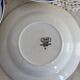 4 vintage Digoin Sarreguemines earthenware soup plates, Corsica model
