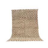 Handmade wool Berber rug 265 X 170 CM