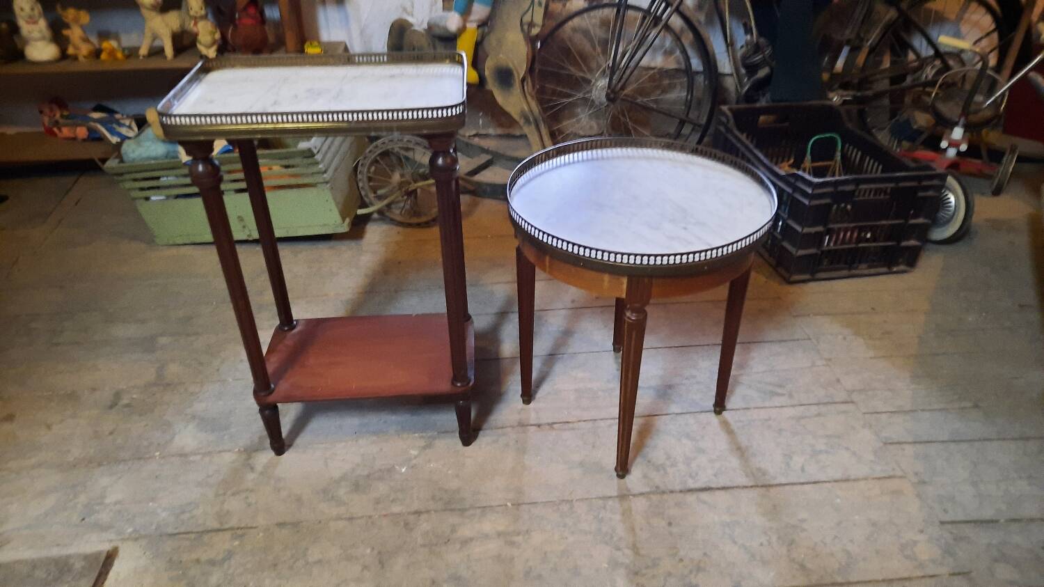 Set of two Louis XVI style harnesses