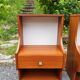 Paire de chevets scandinaves