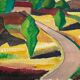 Swedish Mid Century  Oil on Canvas – “Landscape” by Bror Göransson