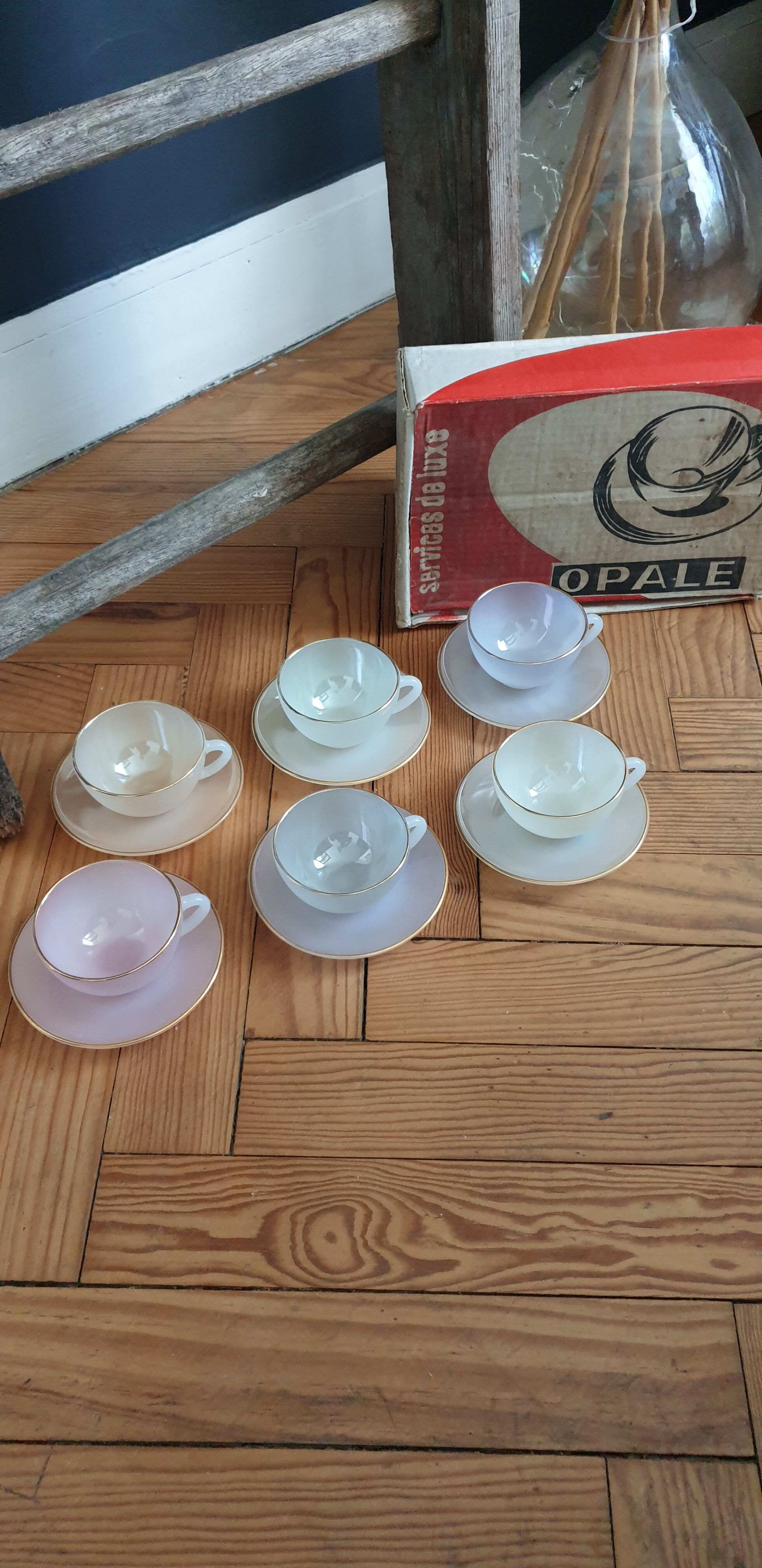 Luxury Coffee Service Arcopal Harlequin Model