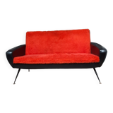 Vintage sofa compass feet