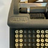 Old calculating machine alfa n 702135