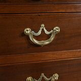 Commode scribanne en acajou massif, époque Géorgienne, Angleterre, XVIIIème s.