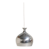 Lampe de plafond en métal chromé, Scandinavie, années 60