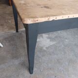 Table de ferme ancienne 2 tiroirs, 1m45